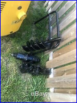 2018 Mini Excavator Rubber Track Backhoe Dozer Blade Gas + Attachments