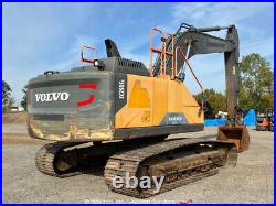 2018 Volvo EC250EL Hydraulic Excavator Trackhoe Cab A/C Hyd Q/C Bucket bidadoo