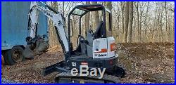 2019 BOBCAT E26 mini-excavator 122 hrs. Aux Hyd. Thumb 2nd bucket 2 Spd