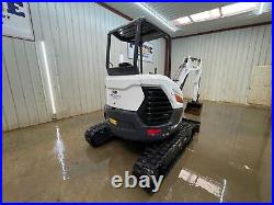 2019 BOBCAT E35 COMPACT OROPS TRACK EXCAVATOR, With BLADE & QA BUCKET