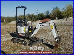 2019 Bobcat E10 Mini Excavator, Orops, 205hrs, 2 Spd, Aux Hydraulics, 10.2 HP