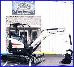 2019 Bobcat E26 Mini Excavator OROPS With Straight Blade LOW HOURS 661