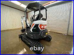 2019 Bobcat E26 Orops Compact Mini Track Excavator With 2-speed