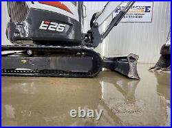 2019 Bobcat E26 Orops Mini Track Excavator With Straight Blade