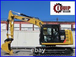 2019 CAT 313F HYDRAULIC EXCAVATOR Rubber Tracks Low Hours Quick Coupler