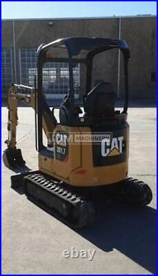 2019 Caterpillar 301.7cr Mini Excavator Cat 301