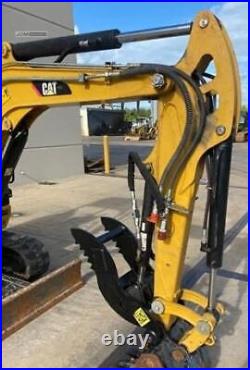 2019 Caterpillar 302.7d Cr Open Cab Track Mini Excavator Cat 302