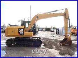 2019 Caterpillar 312F Hydraulic Excavator Heated Cab A/C Bucket Trackhoe bidadoo