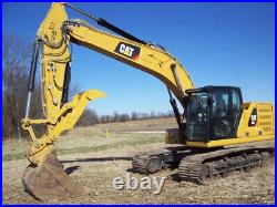 2019 Caterpillar 320 Crawler Excavator New Thumb Warranty 1,890 Hours