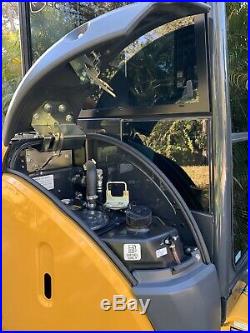 2019 Deere 35G Mini Excavator Cab A/C