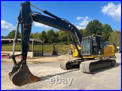 2019 John Deere 210G Hydraulic Excavator Trackhoe Aux Hyd A/C Cab BKT bidadoo
