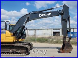 2019 John Deere 210G LC Hydraulic Excavator Trackhoe A/C Cab Diesel Aux bidadoo