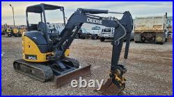 2019 John Deere 30G Open Cab Track Mini Ex Excavator