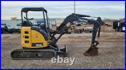 2019 John Deere 30G Open Cab Track Mini Ex Excavator