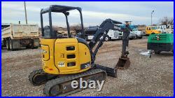 2019 John Deere 30G Open Cab Track Mini Ex Excavator