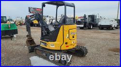 2019 John Deere 30G Open Cab Track Mini Ex Excavator