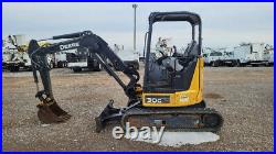 2019 John Deere 30G Open Cab Track Mini Ex Excavator