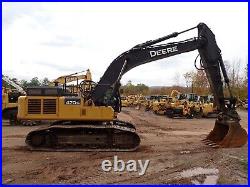 2019 John Deere 470G LC Hydraulic Excavator Q/C Aux. Hyd AUTOLUBE! 66 Bucket