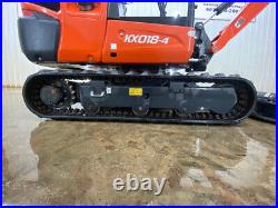 2019 Kubota Kx018-4 Orops Mini Track Excavator With 17 Pin On Bucket