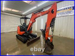 2019 Kubota Kx033-4 Orop Mini Compact Track Excavator With 2-speed, Front Aux