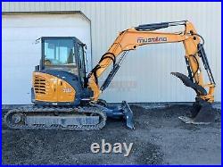 2019 Mustang 550z Mini Excavator, Cab, Aux Hyd, Hyd Thumb, Heat A/c, 327 Hours