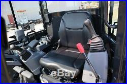2019 Yanmar VIO55-6A Cab, Heat, A/C, Hydraulic Thumb, Hydraulic Coupler