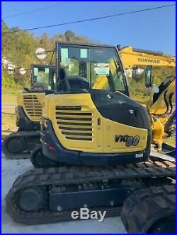 2019 Yanmar ViO80-1A Midi Excavator with 36 Bucket/Thumb Kit Optional