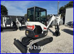 2020 Bobcat E26 Enclosed Ac/heat Low Hours Great Tracks Hydraulic Thumb