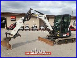 2020 Bobcat E35i Mini Excavator, Extendable Arm, Thumb, Angle Blade, 582 Hours