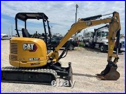 2020 Cat 303.5E CR Mini Ex Excavator Trackhoe 1,729 Hours