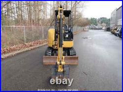 2020 Caterpillar 303E Hydraulic Mini Excavator Rubber Tracks Blade bidadoo