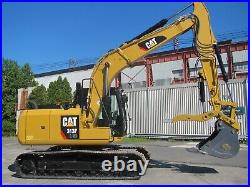 2020 Caterpillar 313FL Hydraulic Thumb Excavator Loader Diesel AC Low Hours