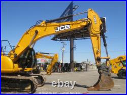 2020 JCB JS370LC Hydraulic Excavator Track Hoe Aux Hyd Diesel Cab A/C bidadoo