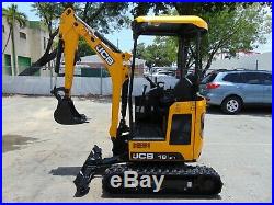 2020 Jcb 18z-1 Backyard Mini 4,000 Lb Excavator Retractable Undercarriage