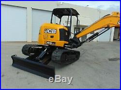2020 Jcb 45z-1 Mini Excavator 10,000 Lb MID Sized Excavator Save 50% From New