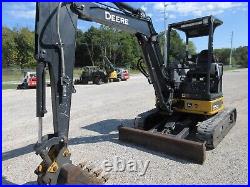 2020 John Deere 35G Mini size Excavator Long Stick Counter weight LOW HOURS