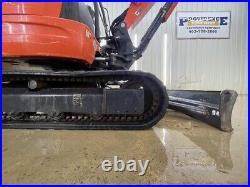 2020 Kubota Kx040-4 Orops Straight Blade Mini Compact Track Excavator