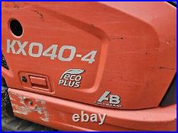 2020 Kubota Kx040-4 With Only 634 Hours! Loaded! Save Big Over New