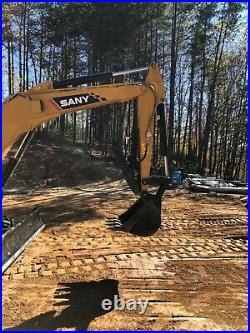 2020 Sany SY35U Mini Excavator only 43hrs! , LN, 5yr Warranty. SAVE