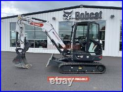2021 Bobcat E42 R2 Mini Excavator, 304 Hrs, Cab, Heat/ac, 2 Speed, Thumb, 42.6hp