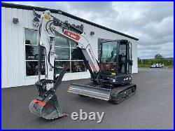 2021 Bobcat E42 R2 Mini Excavator, 304 Hrs, Cab, Heat/ac, 2 Speed, Thumb, 42.6hp