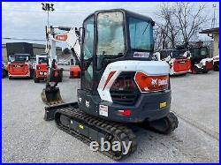 2021 Bobcat E42 R2 Mini Excavator, 447 Hrs, Heat/ac, 2spd, Long Arm, Hyd Thumb