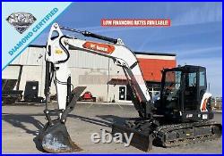 2021 Bobcat E88 MIDI Excavator, 600 Hours, Hvac, Thumb, Warranty