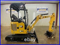 2021 Cat Orops Mini Track Excavator, 24 Pin On Bucket, Front Aux, 2 Speed