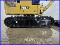 2021 Caterpillar 301.8 Cab Mini Compact Track Excavator