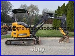 2021 John Deere 26G Excavator 2021 John Deere 26G Excavator