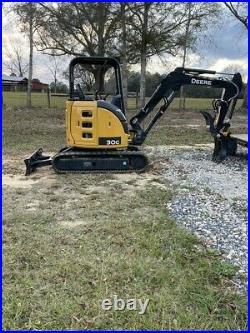 2021 John Deere 30G Open Cab Track Mini Ex Excavator