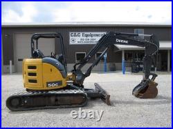 2021 John Deere 50G Excavator with thumb Low hours! Good Condition C&C Equipment