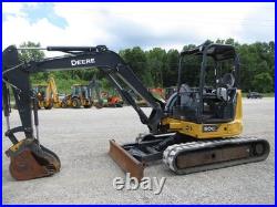 2021 John Deere 50G Excavator with thumb Low hours! Good Condition C&C Equipment