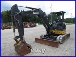 2021 John Deere 50G Excavator with thumb Low hours! Good Condition C&C Equipment